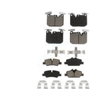 Front Rear Ceramic Brake Pads Kit For Mini Cooper KCX-100575