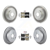Transit Auto - Front Rear Semi-Metallic Pads And Coated Disc Brake Rotors Kit For 2019 Toyota 86 TRD Special Edition Without Brembo Brakes KGA-105571