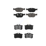 Front Rear Semi-Metallic Brake Pads Kit For Audi TT Quattro Volkswagen R32 KSM-100554