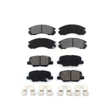 Front Rear Semi-Metallic Brake Pads Kit For 2018-2020 Mitsubishi Outlander PHEV With Manual Parking KSM-100563