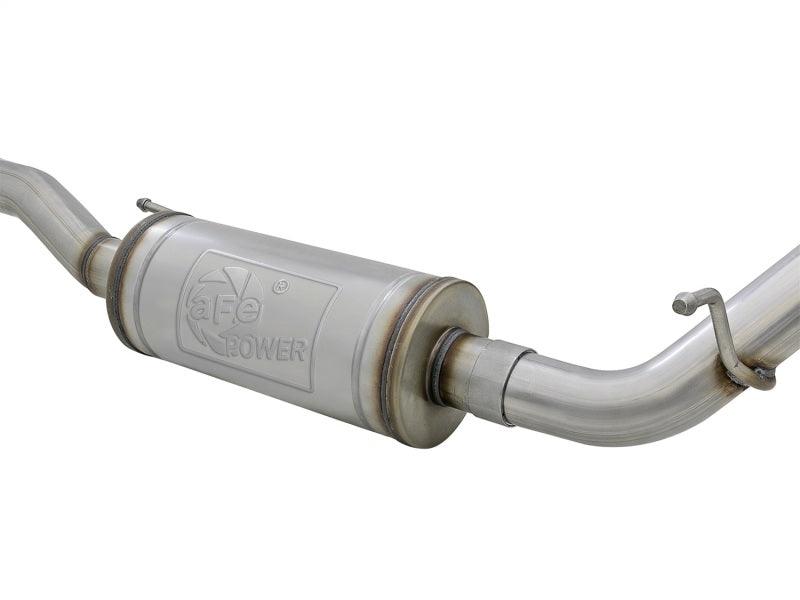 aFe Rebel Series 2.5in 409 SS Cat-Back Exhaust w/ Black Tips 2007+ Jeep Wrangler (JK) V6 3.6L/3.8L | Too Fast Autoparts | Order Online