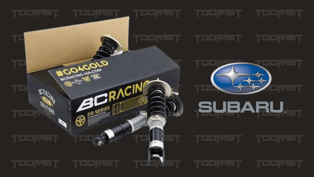 BC Racing Coilovers For Your Subaru: Why They're Worth It | Too Fast Autoparts | Order Online | Canada & USA Shipping