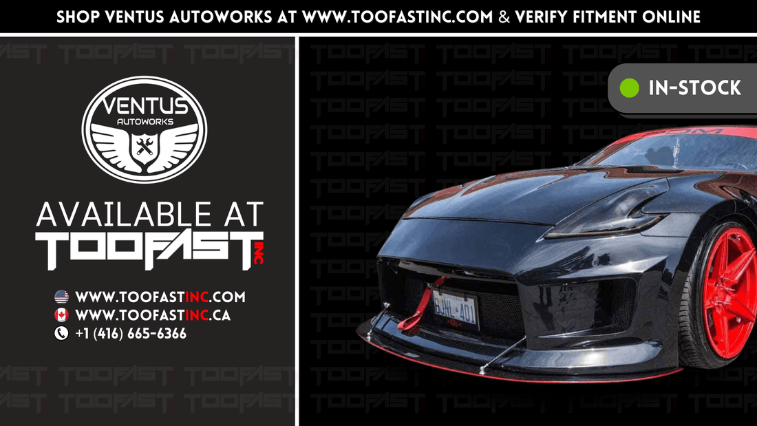 Ventus Autoworks: The World Leader In Automotive Aerodynamics | Too Fast Autoparts | Order Online | Canada & USA Shipping