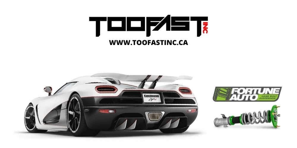 Fortune Auto Coil over: The best coil overs on the market! | Too Fast Autoparts | Order Online | Canada & USA Shipping