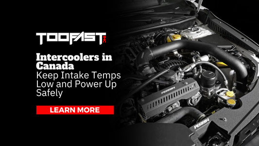 Intercoolers in Canada by TooFast Auto Parts – performance cooling solutions for turbo builds