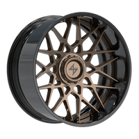 SENTALI BFX Gloss Black Lip / Gloss Bronze Centre BFX5 22x12 5x127/5x139.7 Wheels