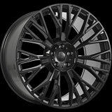 Gloss Black 21x10.5 5x112 Conical ART Replica