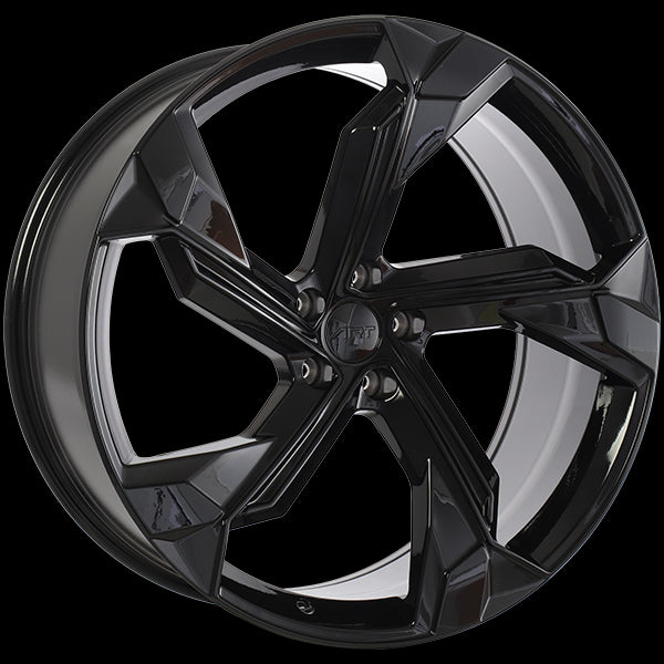 Gloss Black 21x9.5 5x112 Radius R14 ART Replica