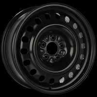 Black E-Coating 17x7.0 5x108 Conical RNB