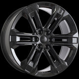 Gloss Black 21x9.0 6x132 Conical ART Replica