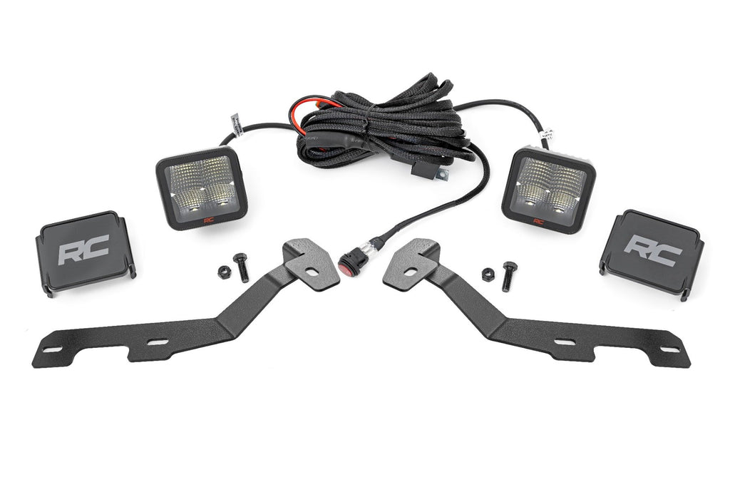 LED Light Kit | Ditch Mount | 2" Spectrum Pair | Spot | Ram 1500 (19-24)