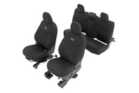 Seat Covers | FR & RR W/Armrest | Crew Cab | Ford Maverick 2WD/4WD (2022-2024)