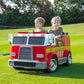 24V Freddo Fire Truck 2-Seater Ride on
