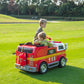 24V Freddo Fire Truck 2-Seater Ride on