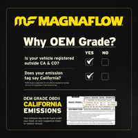 MagnaFlow Conv Univ 1.75 Single O2 Boss