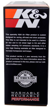 K&N Round Air Filter Assembly 5-1/8in FLG 11in OD 3-3/8in