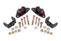 BMR Suspension 14-19 Chevrolet Corvette Motor Mount Kit - Black Hammertone