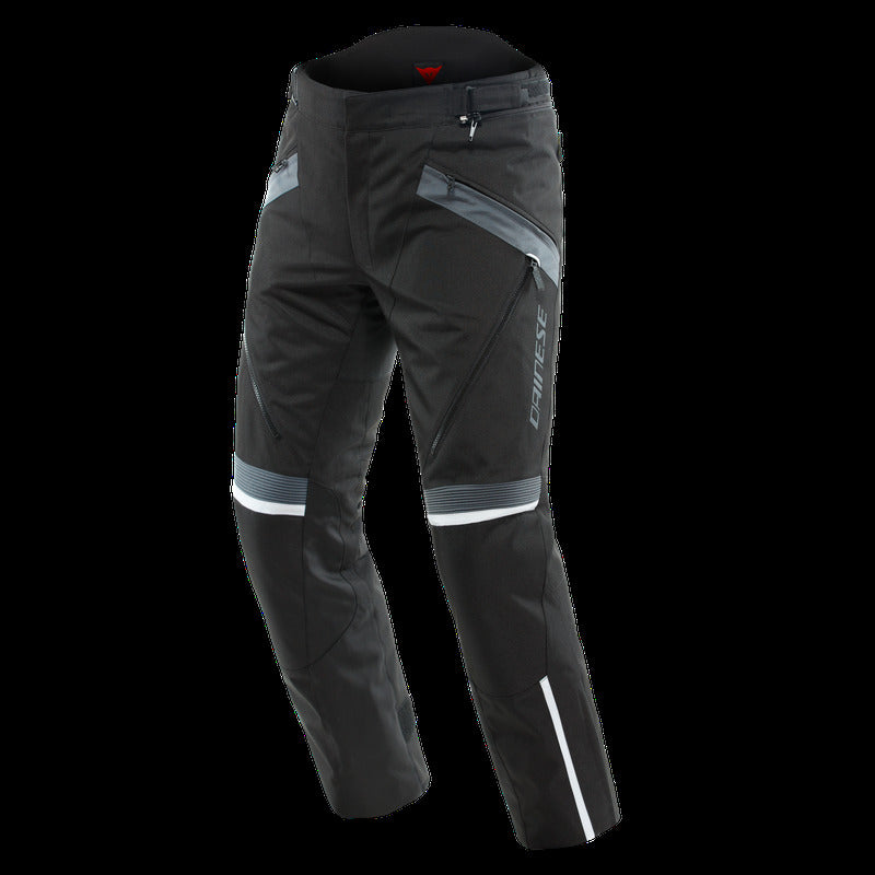 Dainese Tempest 3 Lady D-Dry Pants Ebony/Black/Lava-Red Size - 46