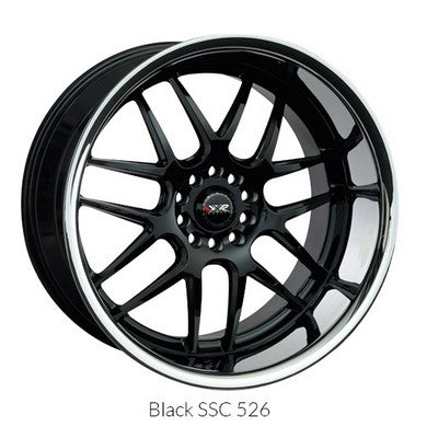 XXR Wheels 526 Black / SSC 18x9 5x114.3 5x120 et35 cb73.1