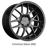 XXR 530D Chromium Black 19x10.5 5x114.3 et20 cb73.1