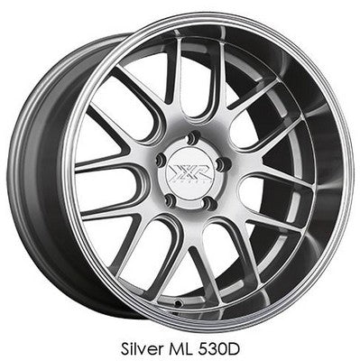 XXR 530D Silver / ML 18x9 5x114.3 et35 cb73.1