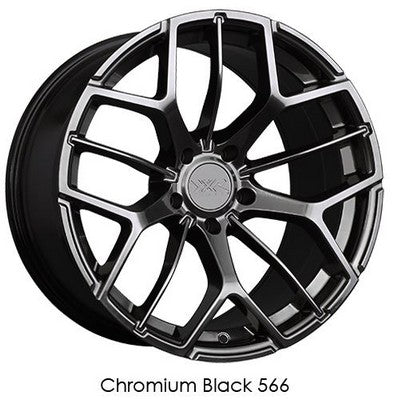 XXR 566 Chromium Black 18x8.5 5x114.3 et35 cb73.1