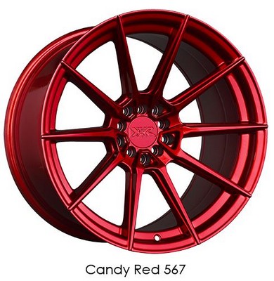 XXR 567 Candy Red 18x8.5 5x100/5x114.3 et35 cb73.1