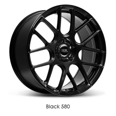 XXR 580 Black 19x9 5X114.3 et35 cb73.1