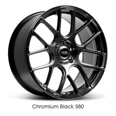 XXR 580 Chromium Black 19x9 5X120 et35 cb73.1