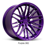 XXR 582 Purple 19x10 5X120 et40 cb73.1