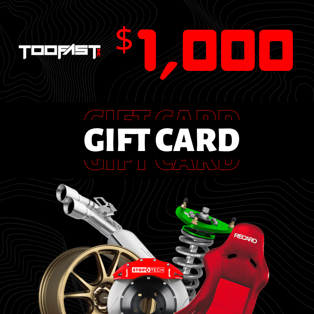 Too Fast Auto Parts Gift Card