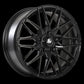 DAI Wheels NERVE Gloss BlackDW11014001 | Size: 14x6.0 | Bolt Pattern: 4x100 | Offset: 38 | Center Bore: 73.1