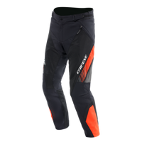 Dainese Drake 2 Air Absoluteshell Pants Black/Red Fluorescent Size - 58