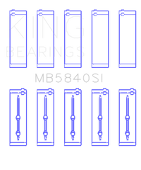 King Engine Bearings Chrysler/Dodge Gen Iii Hemi 5.7/6.1/6.4 (Size +0.25mm) Main Bearing Set