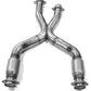 Kooks 96-04 Ford Mustang SVT Cobra Mach 1 SVT Cobra 1-3/4 x 3 4V Header & Catted X-Pipe Kit