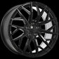 Ruffino Atrax Gloss BlackRUF5217001 | Size: 17x7.5 | Bolt Pattern: 4x100 | Offset: 40 | Center Bore: 73.1