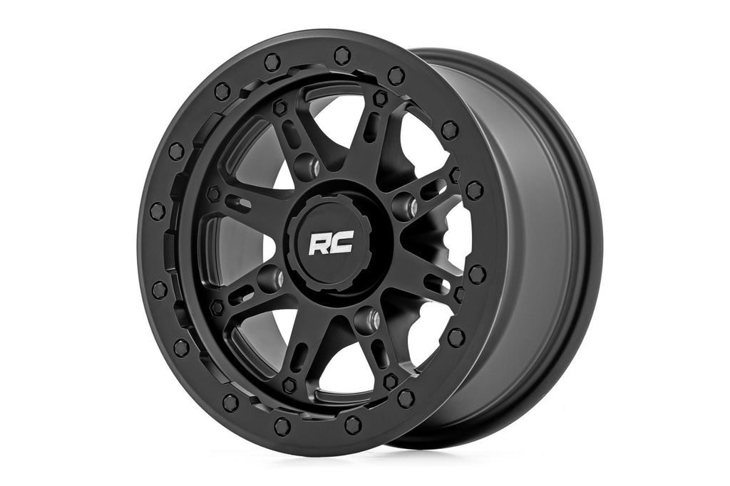 Rough Country 94 Series Wheel | UTV | Matte Black | 14x7 | 4x137 | +10mm