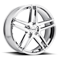 American Racing AR907 18X8 5X115 BRIGHT PVD 40MM Wheels