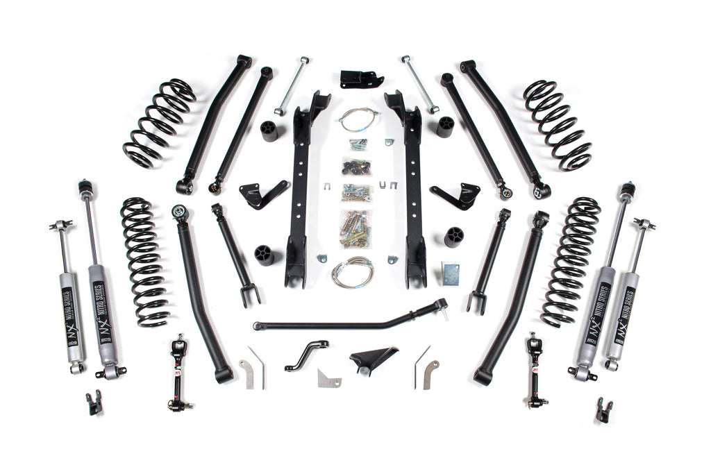 4.5 Inch Lift Kit - Long Arm Conversion | Jeep Wrangler TJ (97-06)