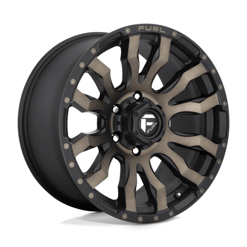 Fuel 1PC D674 16X8 5X5.5 MT-BLK-DDT 01MM Wheels