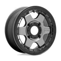 Fuel UTV D923 15X6 4X156 MT-GMTL BLK-RING 38MM Wheels