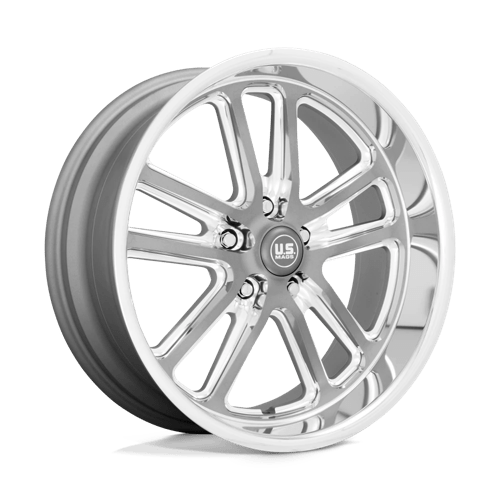 US Mag 1PC U130 17X8 5X5.0 MT-GNMTL-MIL 01MM Wheels