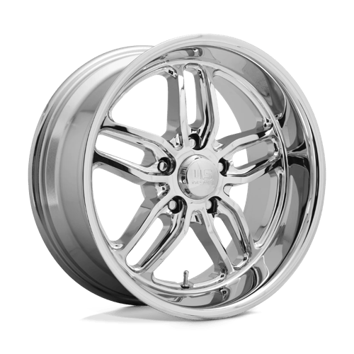 US Mag 1PC U127 20X10 5X5.0 CHR-PLATED 01MM Wheels