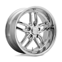 US Mag 1PC U127 20X10 5X5.0 CHR-PLATED 01MM Wheels