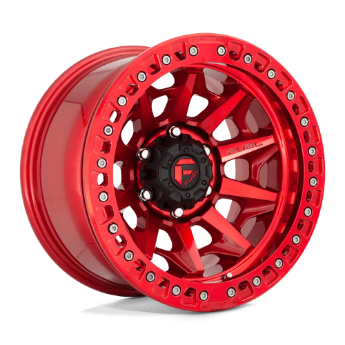 Fuel 1PC D113 17X9 5X5.0 GL-RED -15MM Wheels