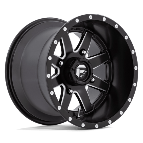 Fuel UTV D538 15X10 4X137 MT-BLK-MIL 0MM Wheels