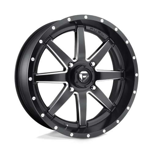 Fuel UTV D538 20X7 4X156 MT-BLK-MIL 13MM Wheels