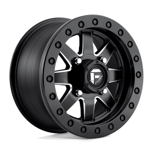 Fuel UTV D938 18X7 4X156 MT-BLK-MIL 38MM Wheels