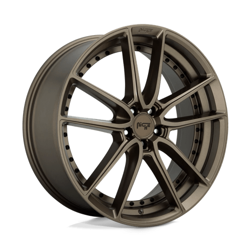 Niche 1PC M222 22X9 5X112 MT-BRNZ 38MM Wheels