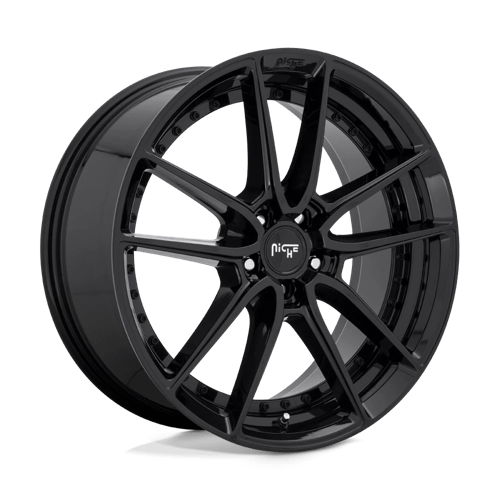 Niche 1PC M223 17X8 5X120 GL-BLK 40MM Wheels